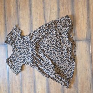 Old Navy Kids Dress- Leopard size 8